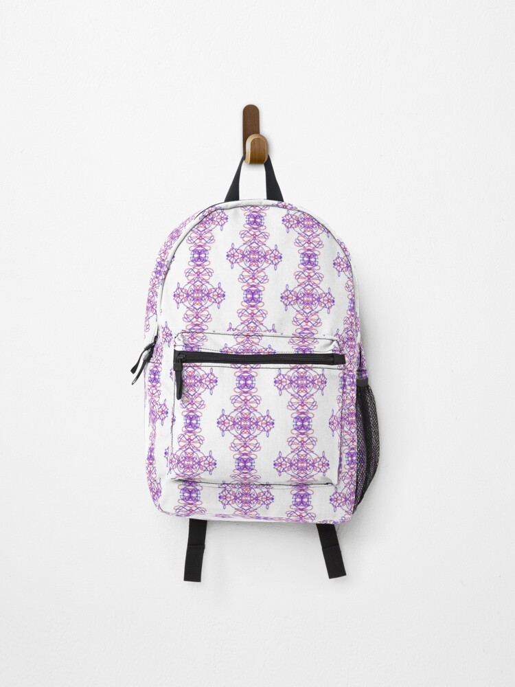 Thumbnail 1 of 3, Backpack, mirror pattern designed and sold by SbMb2000.