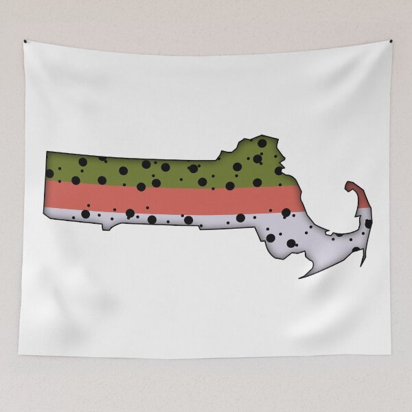 Item preview, Massachusetts Trout designed and sold by Sun Dog Montana.
