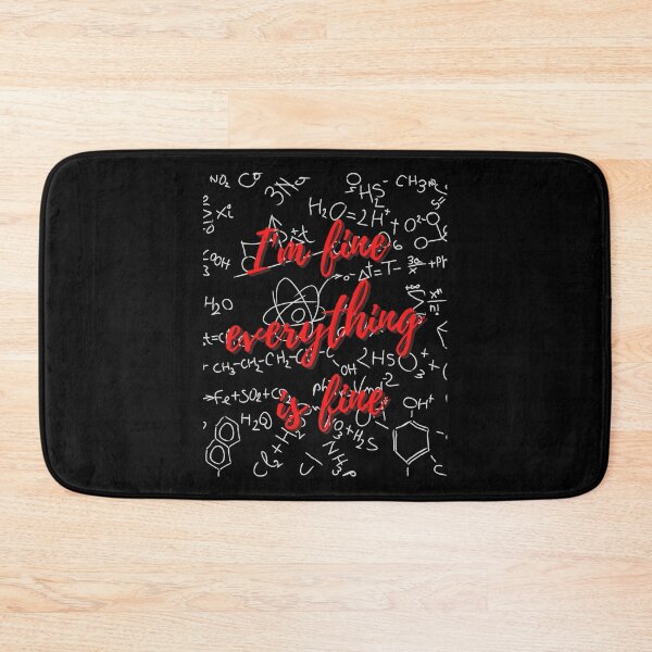 Item preview, I'm fine everything is fine meme Science Gift For Men and Women, Gift For Fans, Christmas Da designed and sold by DianeViggiano.
