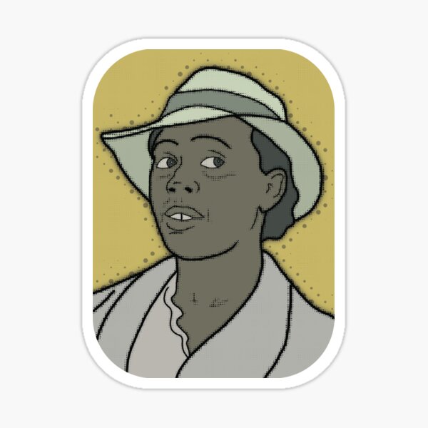 Old Hollywood Character - Lillian Yarbo Sticker