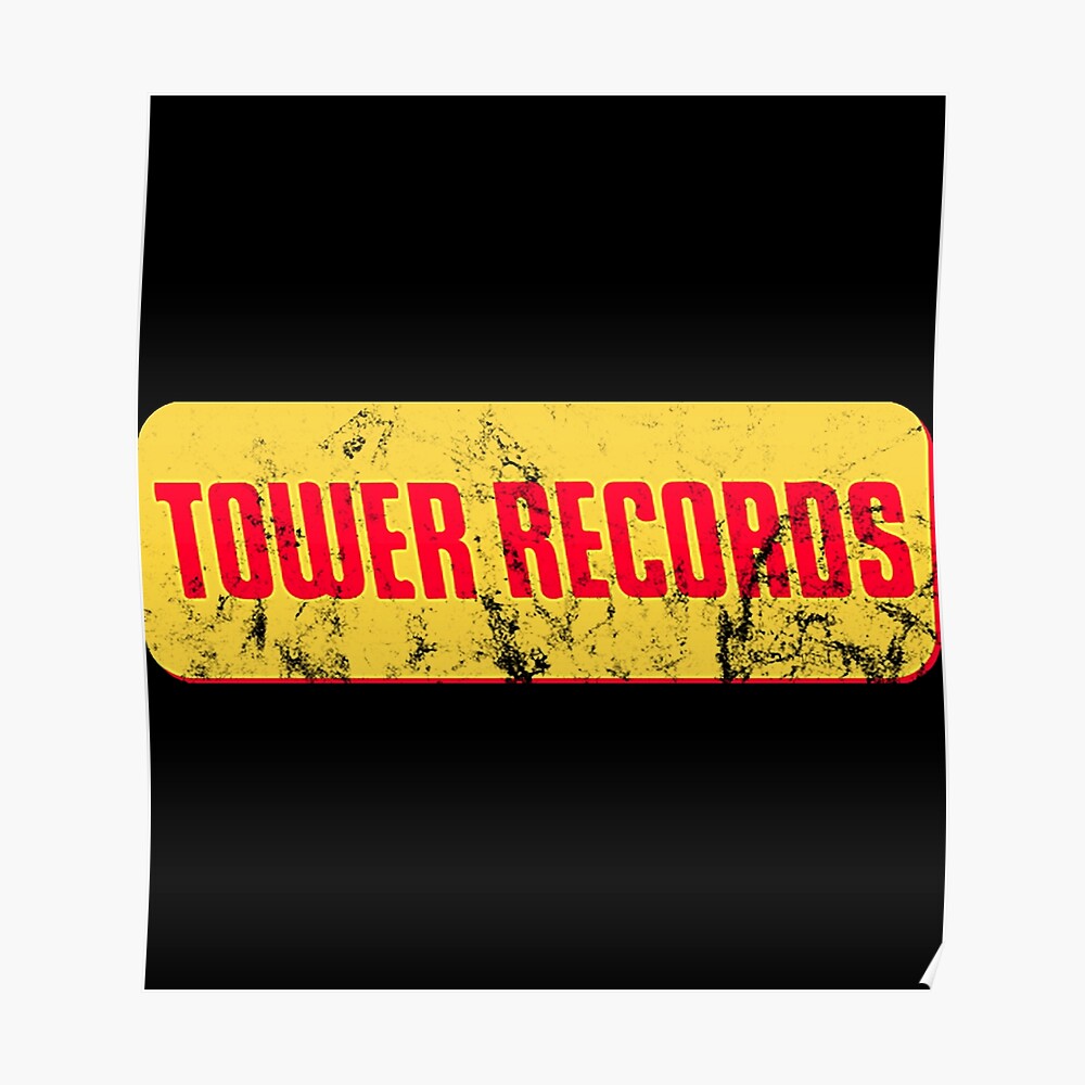 Tower Records Sticker Decal R828 