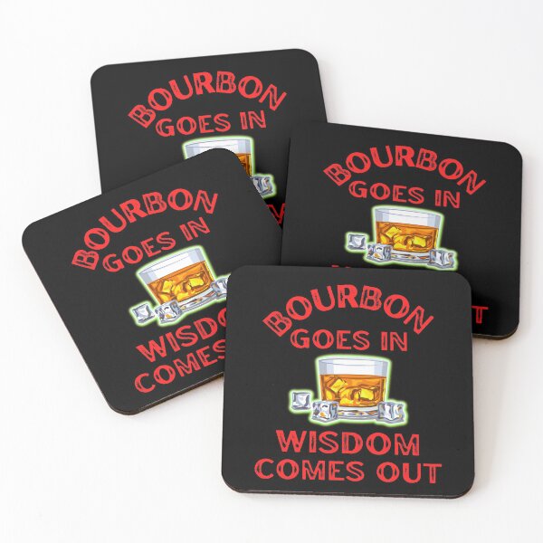 Item preview, Bourbon Goes In Wisdom Comes Out For Bourbon Lovers designed and sold by WoodburyLake.