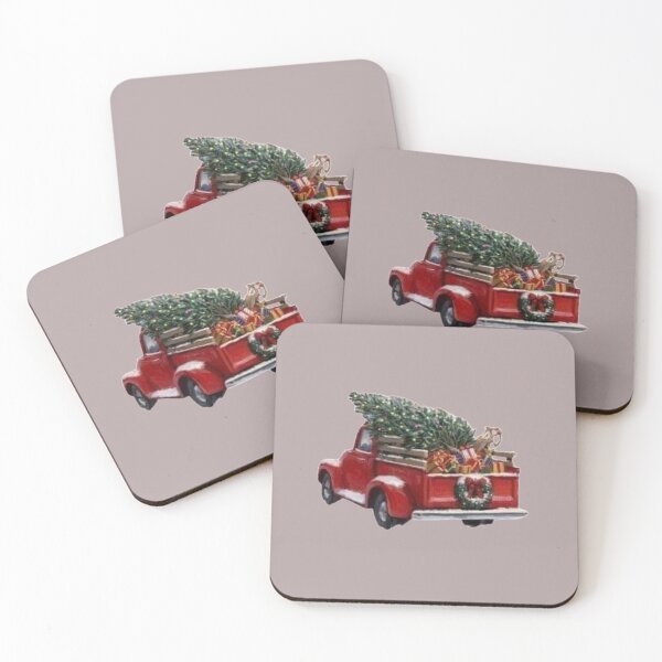Item preview, Santa's truck designed and sold by Karine Dupras.