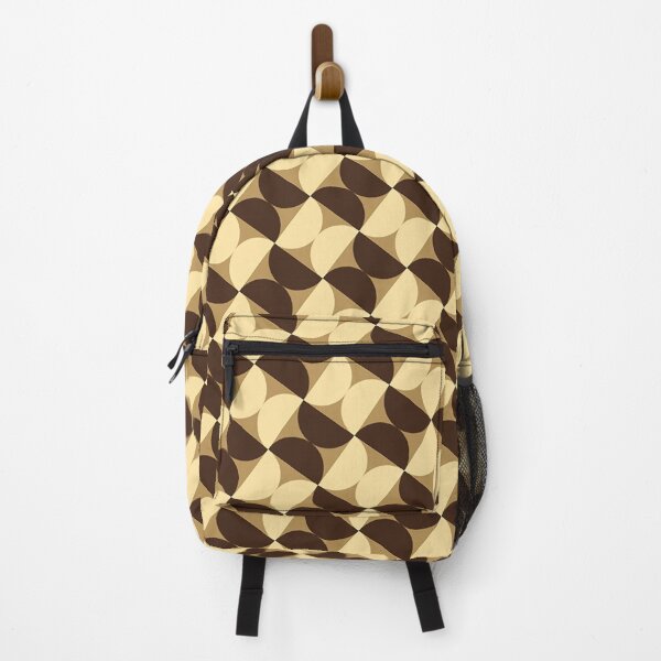 Item preview, Retro Cream And Brown Geometric Pattern, Cream And Brown Abstract,Cream And Brown Pattern,Cream And Brown Vintage Pattern, designed and sold by Tamas Das.