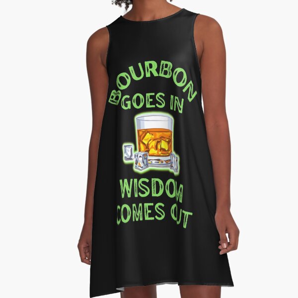 Item preview, Bourbon Goes In Wisdom Comes Out For Bourbon Lovers designed and sold by WoodburyLake.