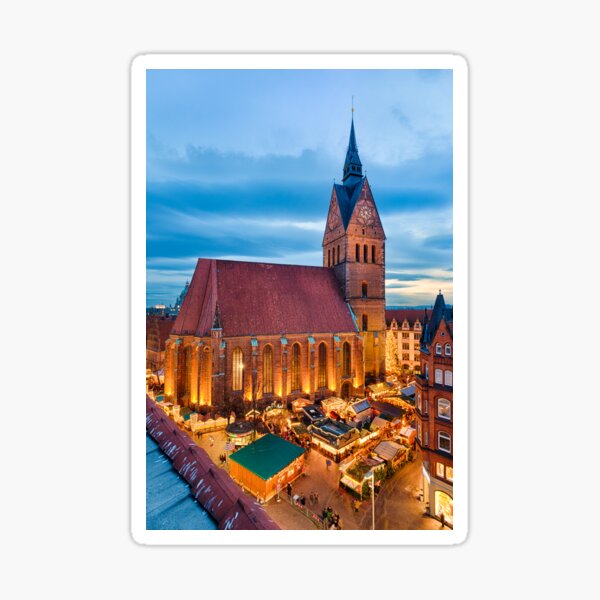 Artikel-Vorschau von Weihnachtsmarkt in Hannover, designt und verkauft von Mapics.