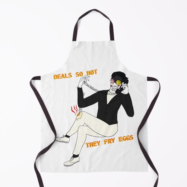 Item preview, Spamton's hot EGG-FRYING Deals! designed and sold by RainbowPatooie.