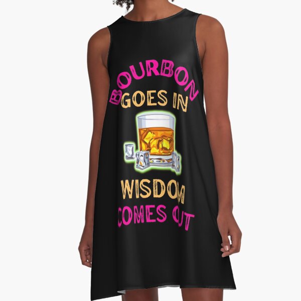 Item preview, Bourbon Goes In Wisdom Comes Out For Bourbon Lovers designed and sold by WoodburyLake.