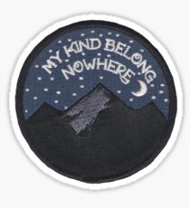 Meine Art gehört nirgendwo hin Sticker