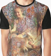 kangourous, tour du monde, aborigene, australie Graphic T-Shirt