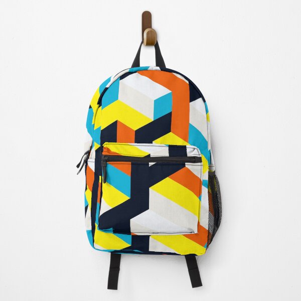 Item preview, Colorfull Yellow Blue Geometric pattern designed and sold by BiancaNameera.