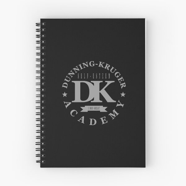 Item preview, Dunning-Kruger effect self-esteem academy designed and sold by jdtees.