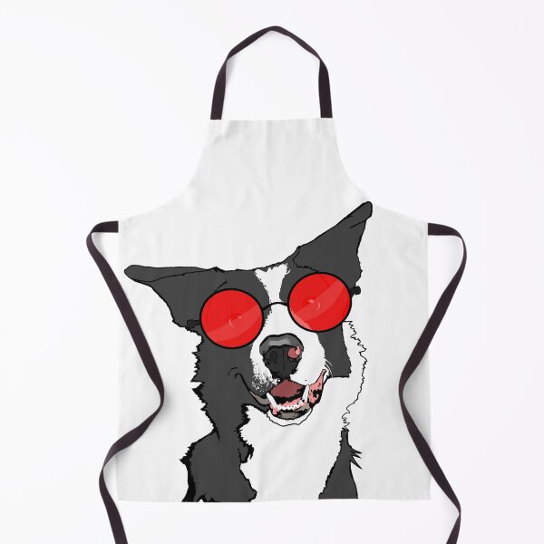 Item preview, Mari the Border Collie – Red Glasses designed and sold by Cnick.