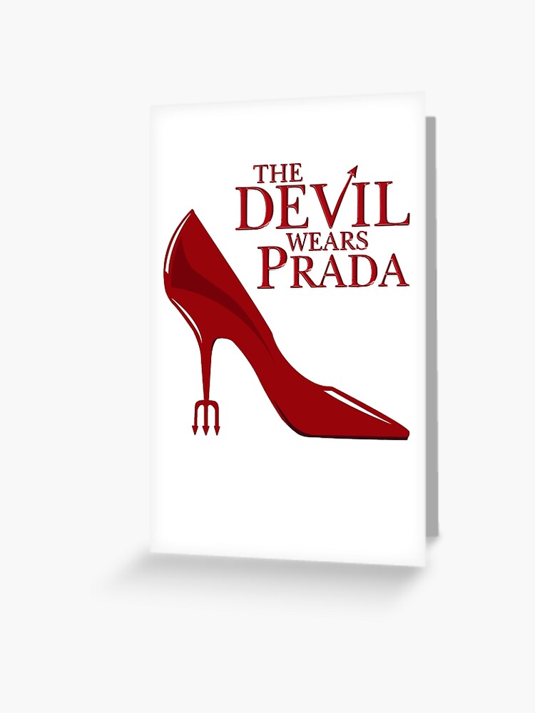 Cute Graphic Gift The DevIl Wears Prada Love Funny Men Greeting Card for  Sale by ArnulfBalistrer