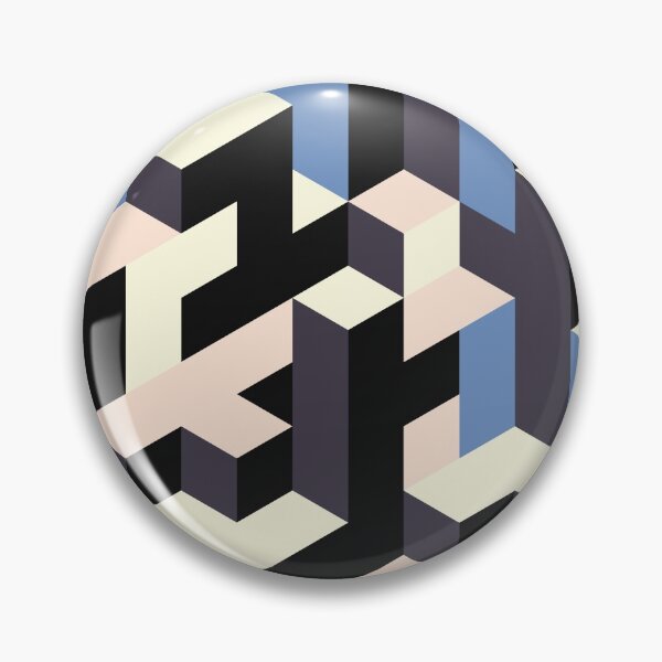 Item preview, Light Blue Yellow Geometric pattern designed and sold by BiancaNameera.