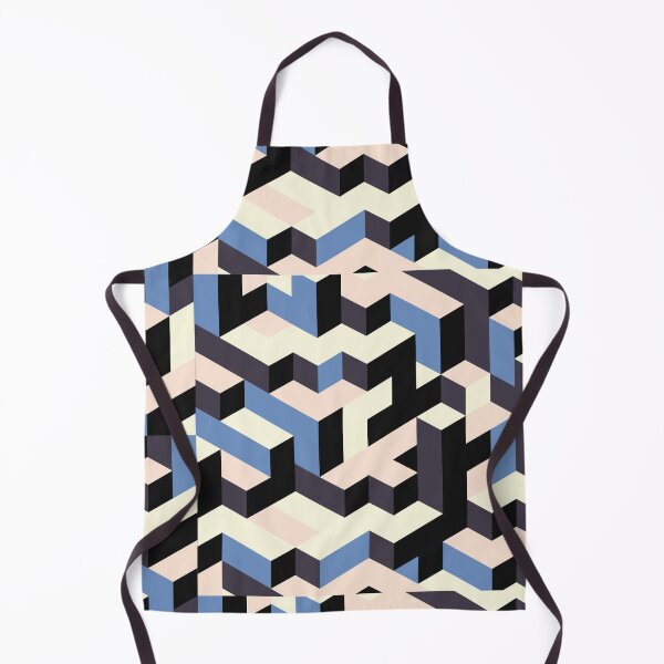 Item preview, Light Blue Yellow Geometric pattern designed and sold by BiancaNameera.