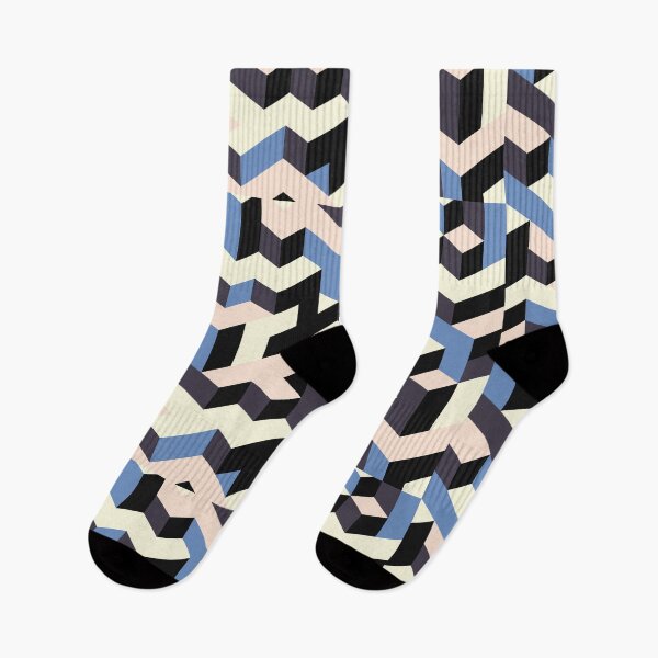 Item preview, Light Blue Yellow Geometric pattern designed and sold by BiancaNameera.