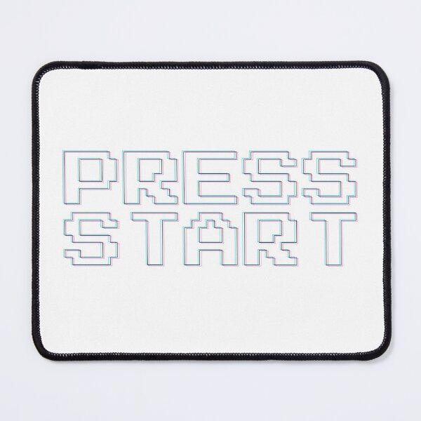 Item preview, PRESS START Gamer Glitch Drawing  designed and sold by lovebubbles5.