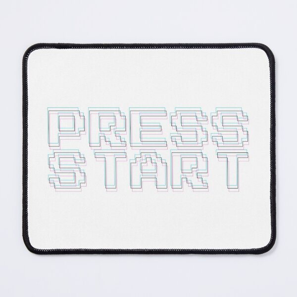 Item preview, PRESS START Gamer Extreme Glitch Drawing designed and sold by lovebubbles5.