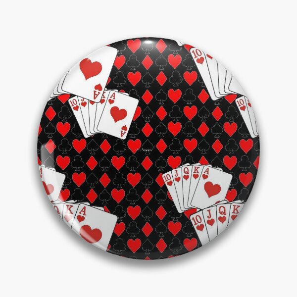 Item preview, HEARTS-DIAMONDS BLACK CASINO POKER CARDS ABSTRACT ART designed and sold by sharlesart.