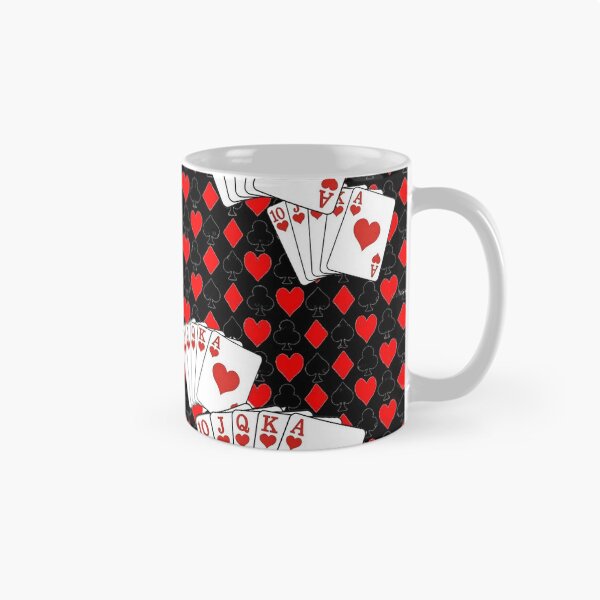 Item preview, HEARTS-DIAMONDS BLACK CASINO POKER CARDS ABSTRACT ART designed and sold by sharlesart.