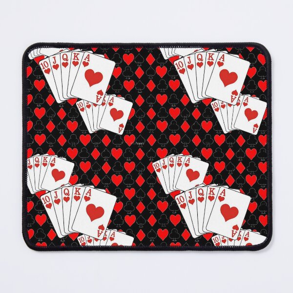 Item preview, HEARTS-DIAMONDS BLACK CASINO POKER CARDS ABSTRACT ART designed and sold by sharlesart.