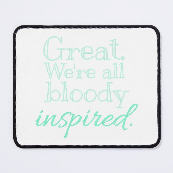 Item preview, Great We're All Bloody Inspired Drawing designed and sold by lovebubbles5.