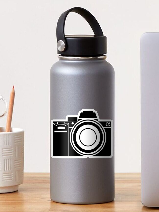 Thumbnail 1 of 3, Sticker, Sony Alpha Camera designed and sold by steveskaar.