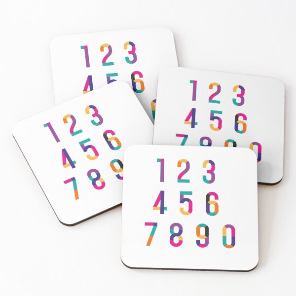 Item preview, Numbers Stickers  0 to 9 designed and sold by Arpitkahar.