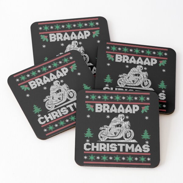 Artikelvorschau, Braaap Fahrradfahrer Lustige Weihnachten entworfen und verkauft von hasanmasud.