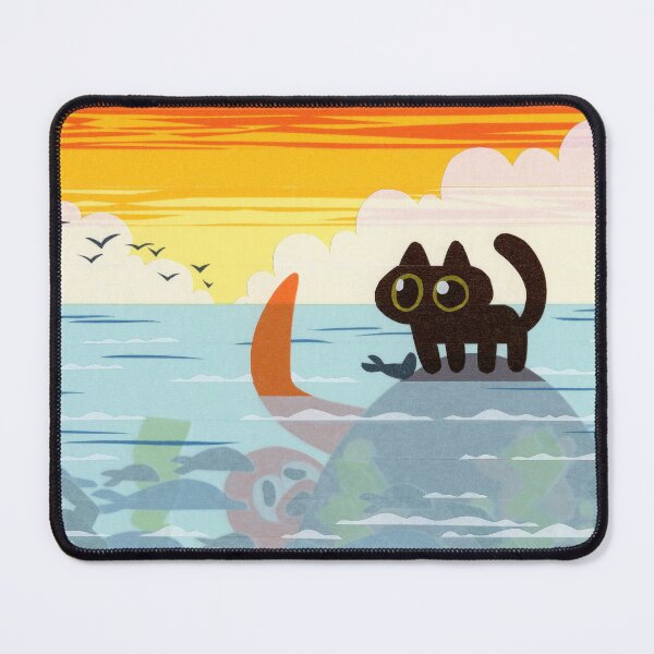 Stranded Kitty Mouse Pad