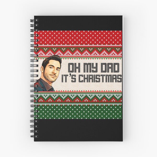 Item preview, Lucifer oh my dad it’s Christmas  designed and sold by swanspirate520.
