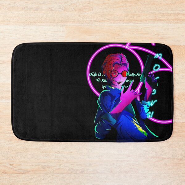 Item preview, Neon anime space cowboy  designed and sold by Crazyfitzartz.