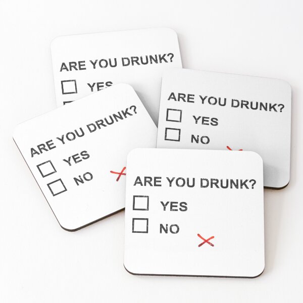 Item preview, Are You Drunk Yes No designed and sold by GalacticAmateur.