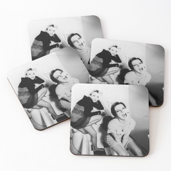 Item preview, Alisha's Attic Black White Retro Print Poster designed and sold by LittleIconShop.