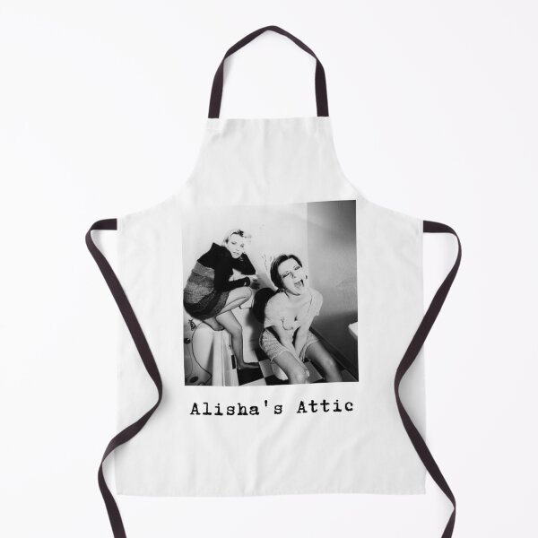 Item preview, Alisha's Attic Black White Retro Print Poster designed and sold by LittleIconShop.