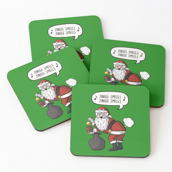 Item preview, Jingle Smells - Santa Jingle Bells Pun gift designed and sold by LEFDDesigns.