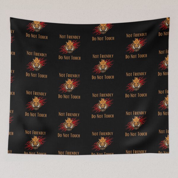 Item preview, Not Friendly Do Not Touch , Look But Dont Touch  designed and sold by laamriya974.