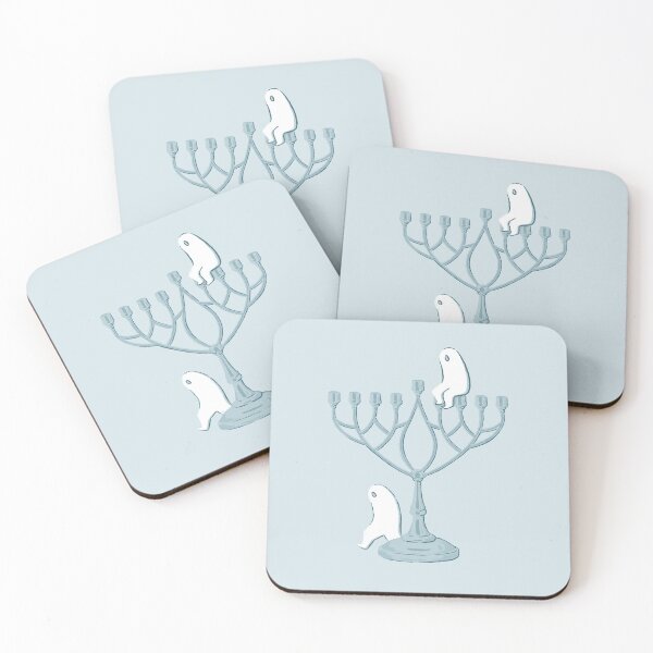 Item preview, Fresno Nightcrawler Menorah designed and sold by Jess McGarity Art.
