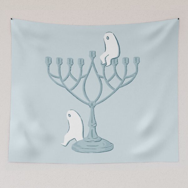 Item preview, Fresno Nightcrawler Menorah designed and sold by Jess McGarity Art.