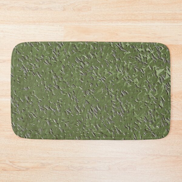 Item preview, Tiny Olive Green Embossed Leaves designed and sold by fatenanwar.