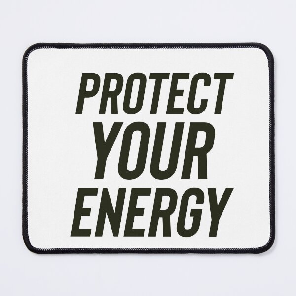 Item preview, PROTECT YOUR ENERGY designed and sold by RetroPlaceee.