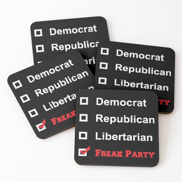 Item preview, Democrat Republican Libertarian Freak Party designed and sold by GalacticAmateur.