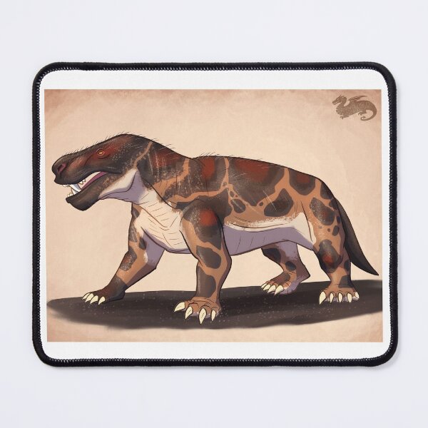 Item preview, Inostravencia, the Giant Gorgonopsid designed and sold by DevinQuigleyArt.