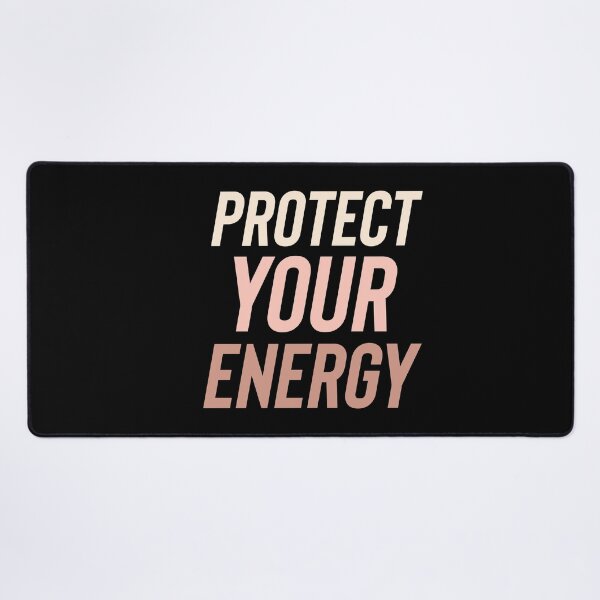 Item preview, PROTECT YOUR ENERGY designed and sold by RetroPlaceee.