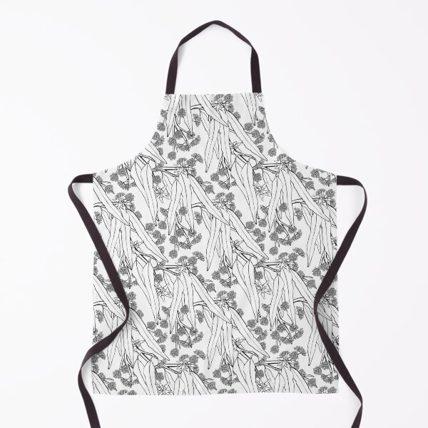 Item preview, Elegant Eucalyptus Garden - Black and White Palette designed and sold by Sketchbook Designs.