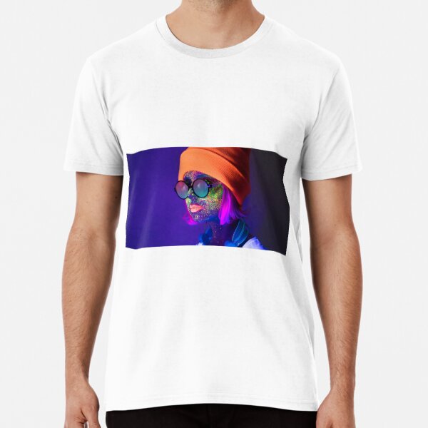 Item preview, Young girl with colorful, modern image. designed and sold by zanedigital.