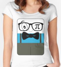 Cute nerd Women's Fitted Scoop T-Shirt