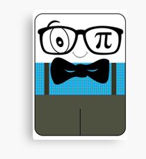 Cute nerd Canvas Print