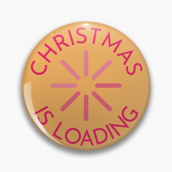 Item preview, Christmas Is Loading Pink designed and sold by cashewdays.